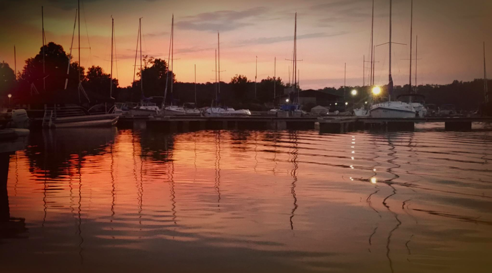 Sunset Over the Docks